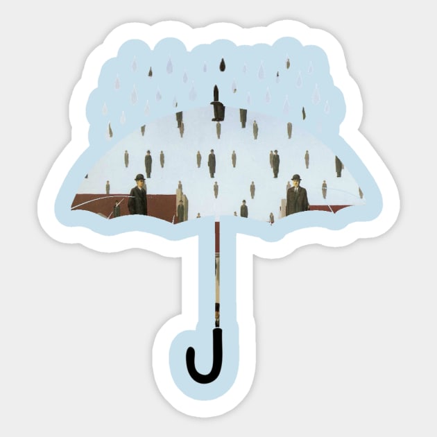 Golconda Umbrella Sticker by neveryourhero